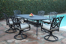 Load image into Gallery viewer, Perris 7 Piece G Oval Dining Set (Perris 7G)