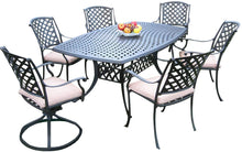 Load image into Gallery viewer, Kawaii 7 Piece Rectangular Dining Set C (DS-KL4272)