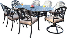 Load image into Gallery viewer, Elisabeth 9 Piece Oval Dining Set A (SH211)