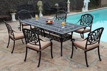 Load image into Gallery viewer, Elisabeth 7 Piece Rectangular Dining Set A (SH217)