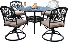 Load image into Gallery viewer, Elisabeth 5 Piece Round Dining Set B (SH256)