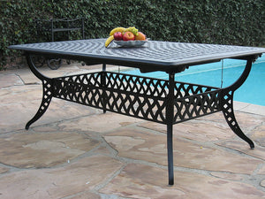 Kawaii 9 Piece Rectangular Extension Dining Set (DS-KL09KLSS260112T)