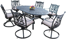 Load image into Gallery viewer, Sienna 7 Piece Oval Dining Set (DS-SA01-4272T)
