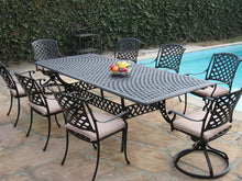 Load image into Gallery viewer, Kawaii 9 Piece Rectangular Extension Dining Set (DS-KL09KLSS260112T)

