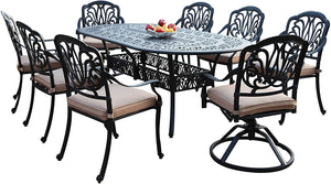 Elisabeth 9 Piece Oval Dining Set B (SH216)