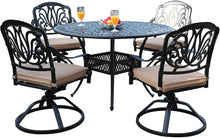 Load image into Gallery viewer, Elisabeth 5 Piece Round Dining Set B (SH256)
