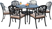 Load image into Gallery viewer, Elisabeth 7 Piece Round Dining Set B (SH256)
