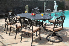 Load image into Gallery viewer, Elisabeth 9 Piece Oval Dining Set E (SH339)
