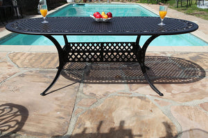 Elisabeth 9 Piece Oval Dining Set E (SH339)