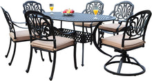 Load image into Gallery viewer, Elisabeth 7 Piece Oval Dining Set D (SH340)
