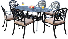 Load image into Gallery viewer, Elisabeth 7 Piece Oval Dining Set D (SH340)
